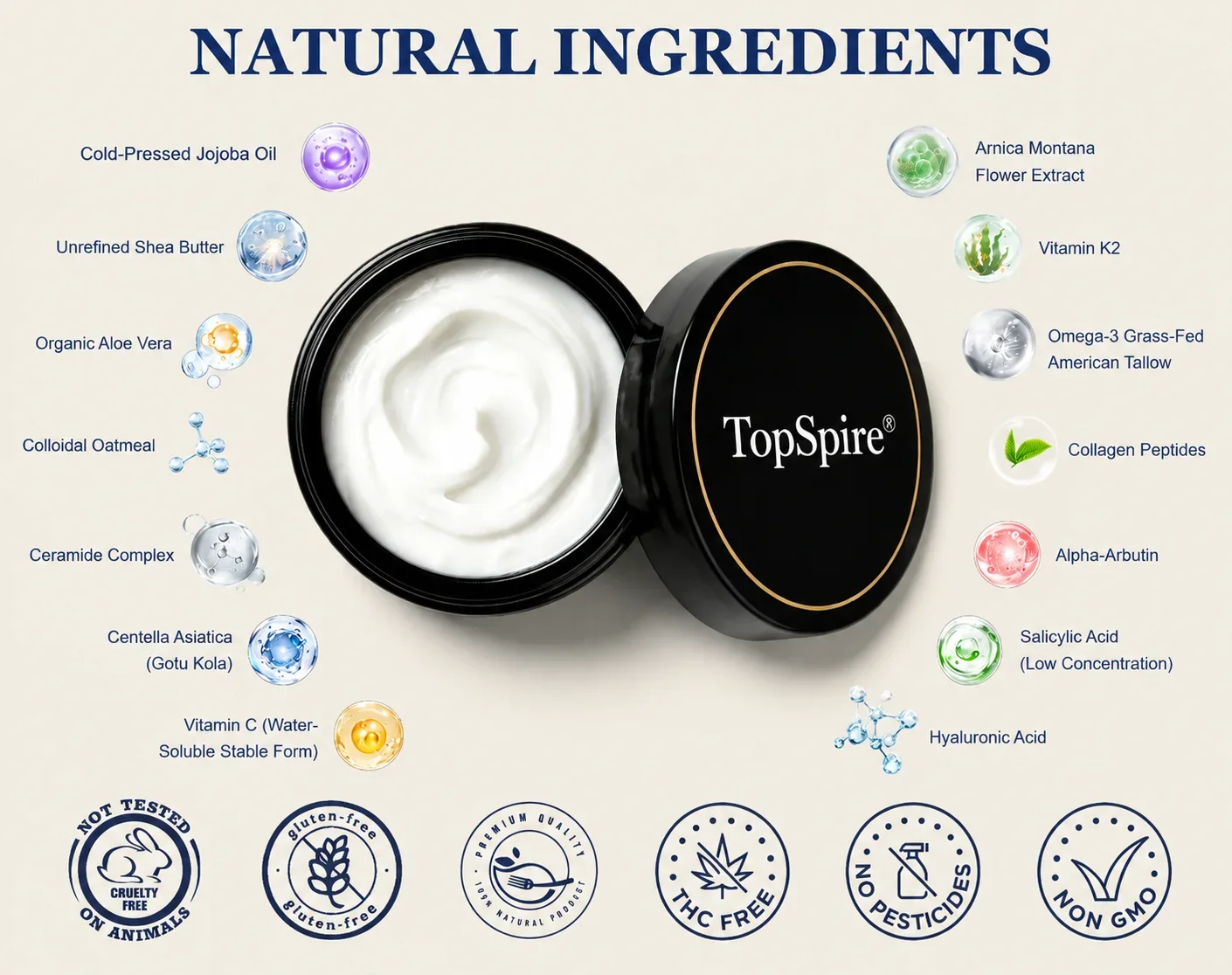 🏆Official US Store🔥TopSpire® Bruise Repair & Skin-Strengthening Cream