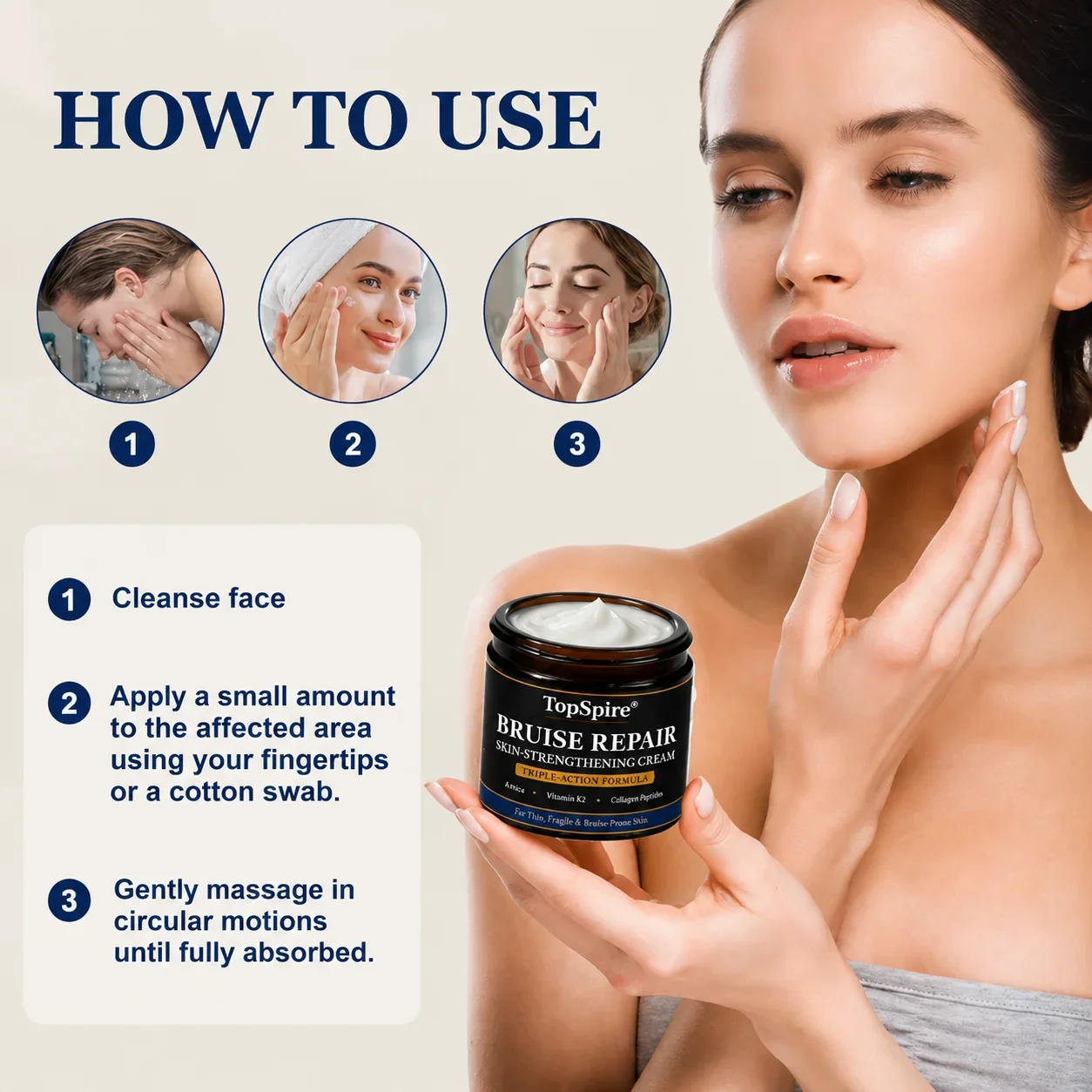 🏆Official US Store🔥TopSpire® Bruise Repair & Skin-Strengthening Cream