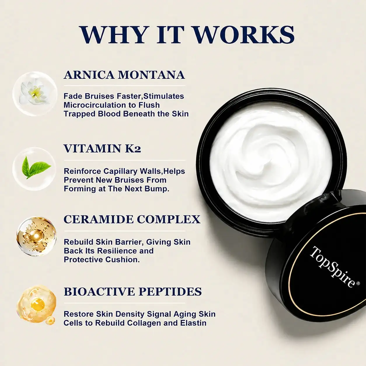 🏆Official US Store🔥TopSpire® Bruise Repair & Skin-Strengthening Cream