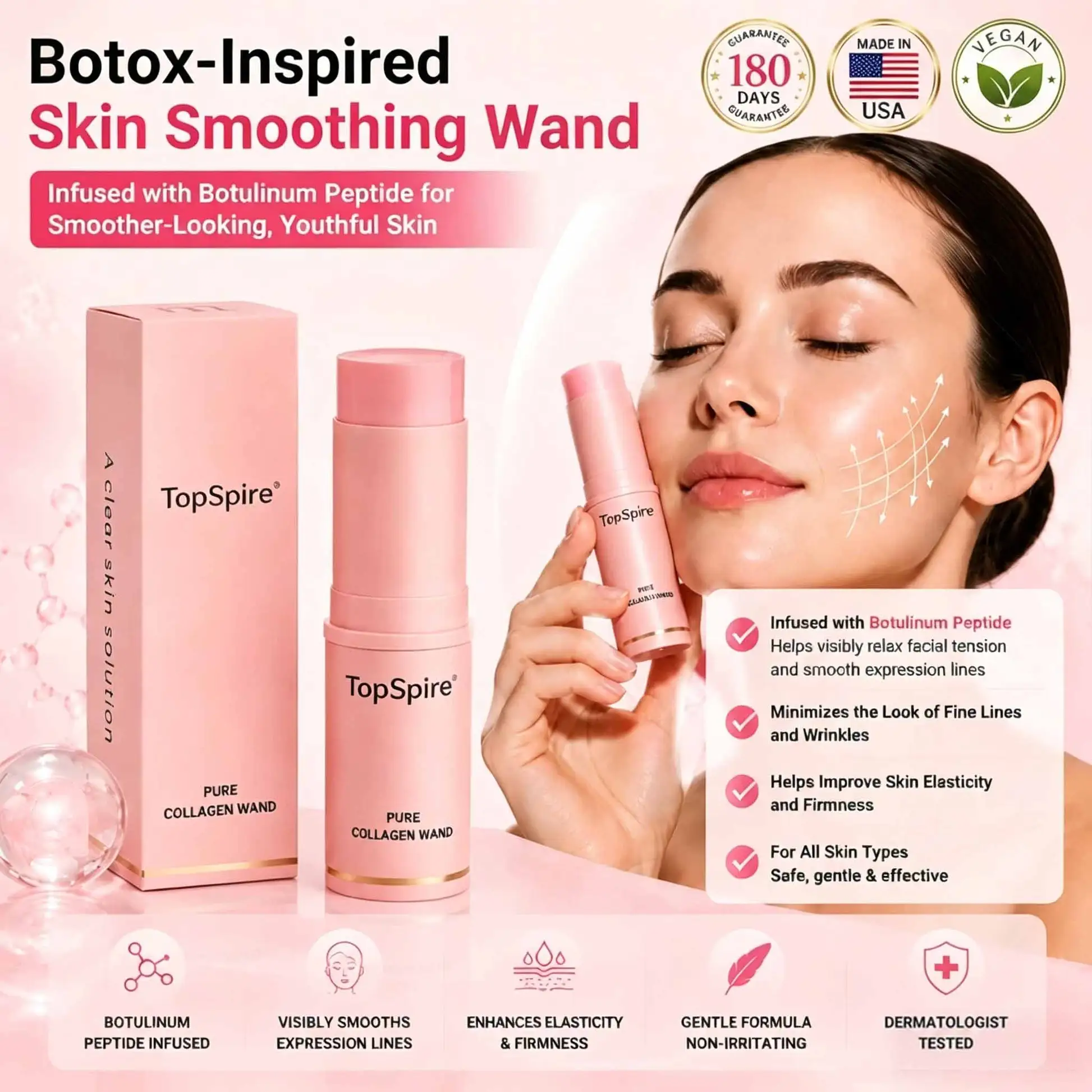 TopSpire ® Facility Botox-Inspired Pure Collagen Firming Wand