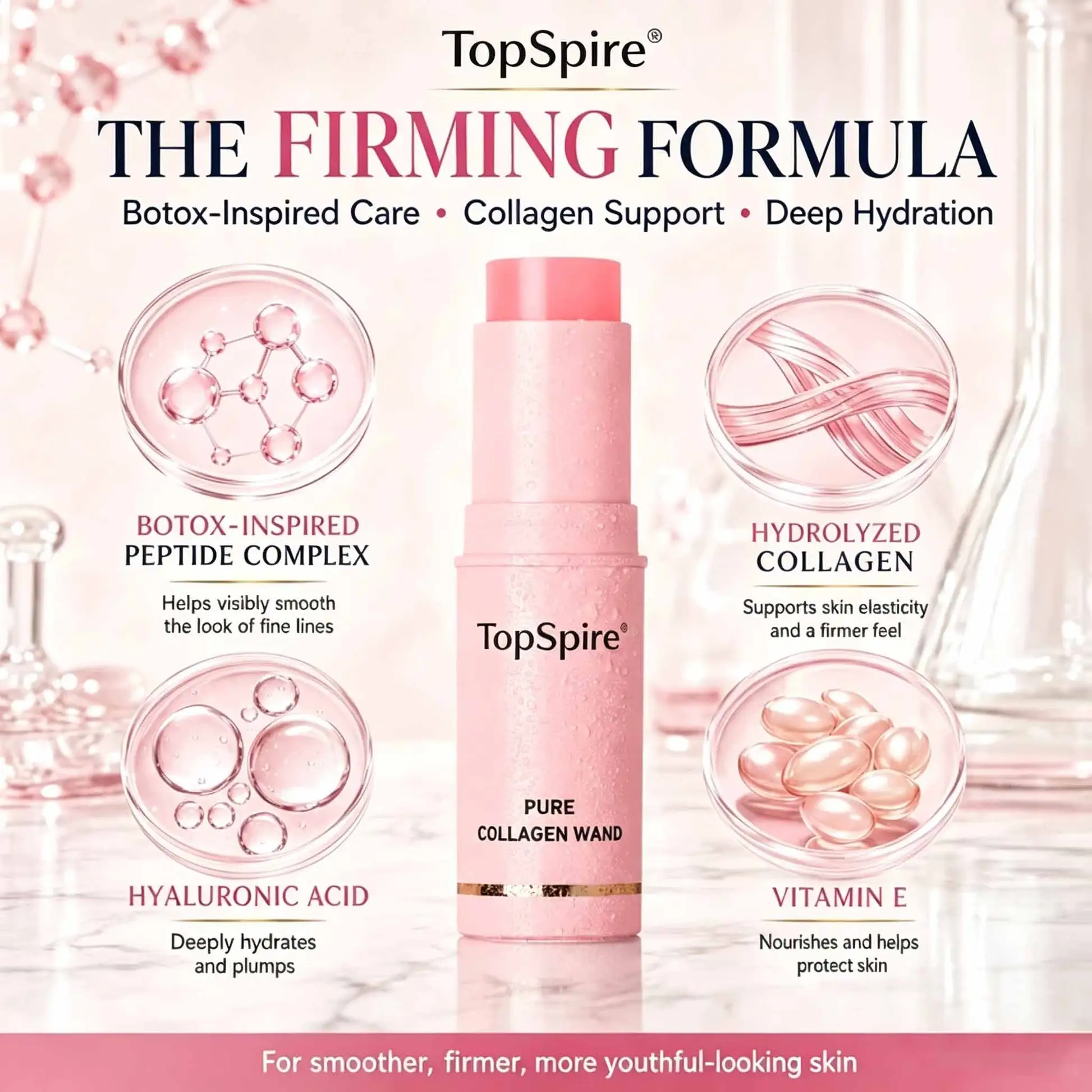 TopSpire ® Facility Botox-Inspired Pure Collagen Firming Wand