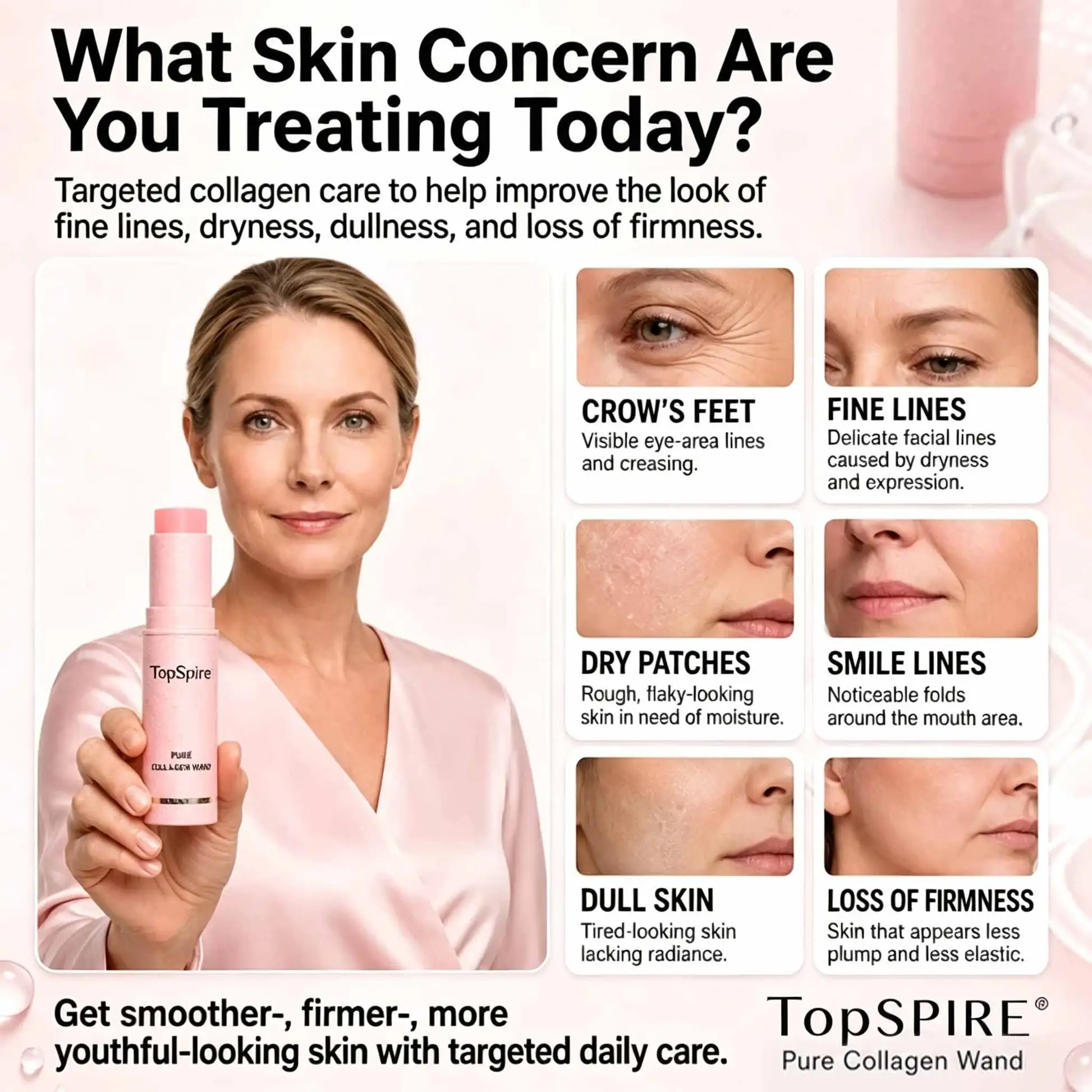 TopSpire ® Facility Botox-Inspired Pure Collagen Firming Wand