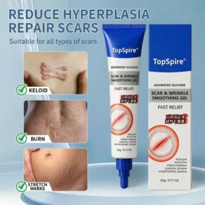 TopSpire Advanced Silicone Scar & Wrinkle Smoothing Gel