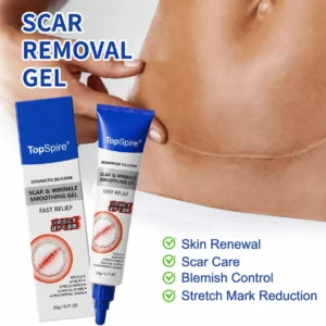 TopSpire Advanced Silicone Scar & Wrinkle Smoothing Gel