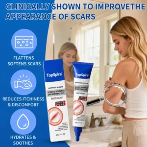 TopSpire Advanced Silicone Scar & Wrinkle Smoothing Gel
