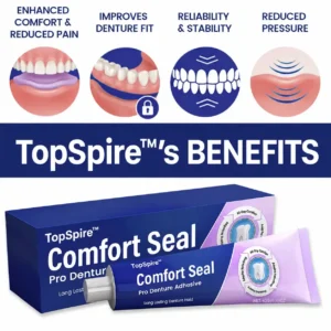 TopSpire™ Comfort Seal Pro Denture Adhesive